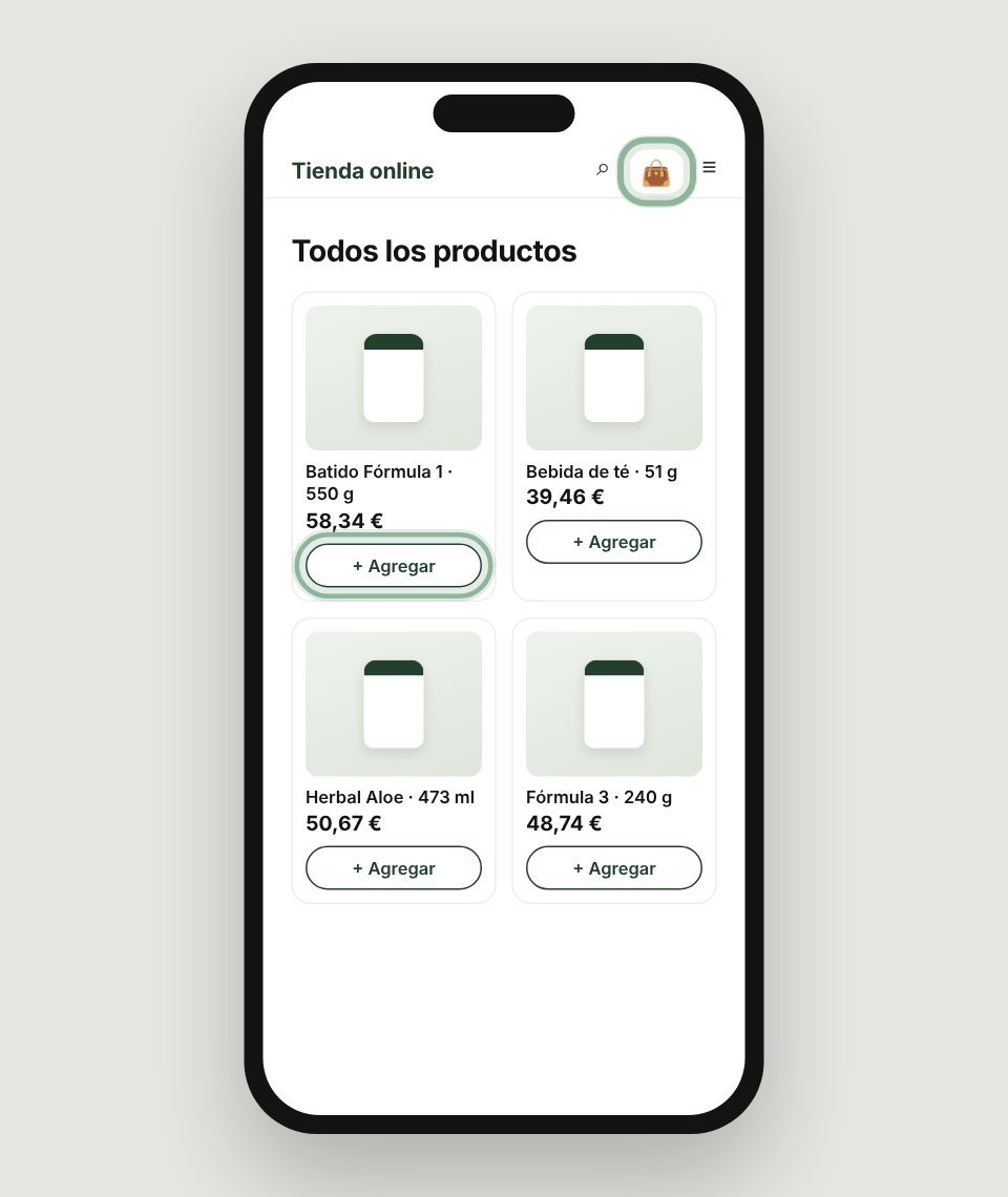 Paso 7: Abre el carrito