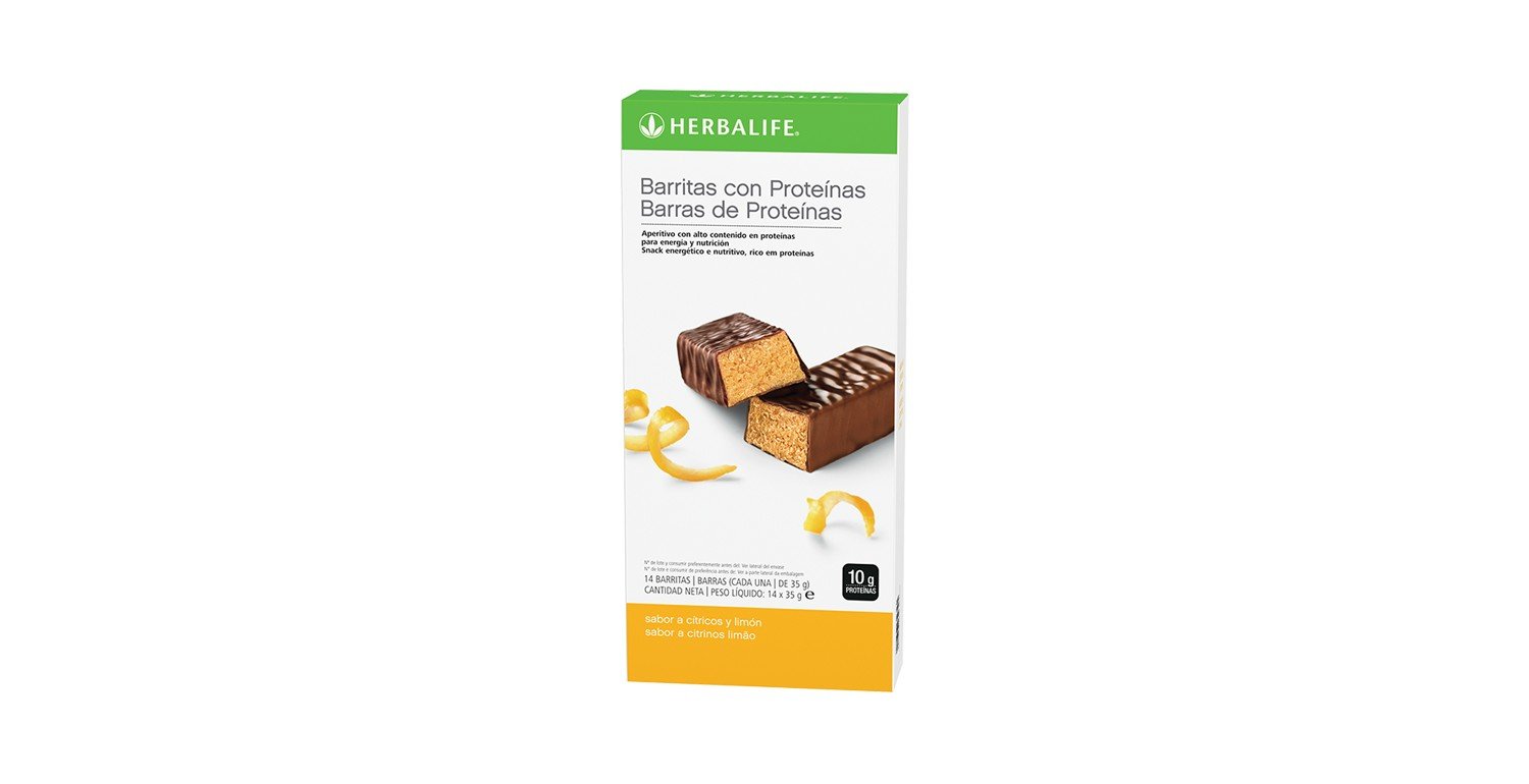 Barritas con proteínas Limón – 14 barritas