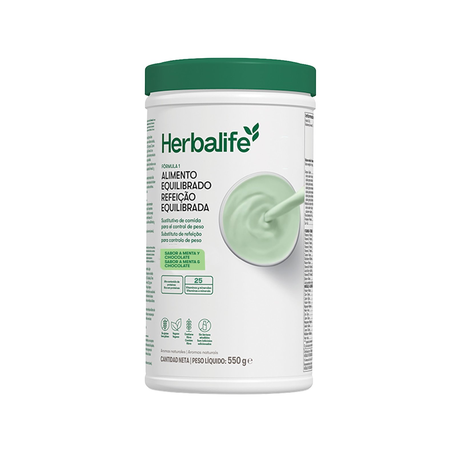 Batido Fórmula 1 Menta y chocolate – 550 g