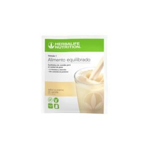 Fórmula 1 Crema de vainilla en sobres – 7 sobres