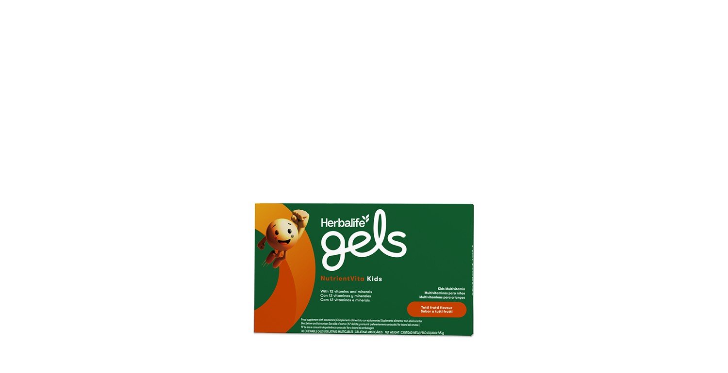 Herbalife Gels NutrientVita Kids Tutti-frutti – 30 gelatinas