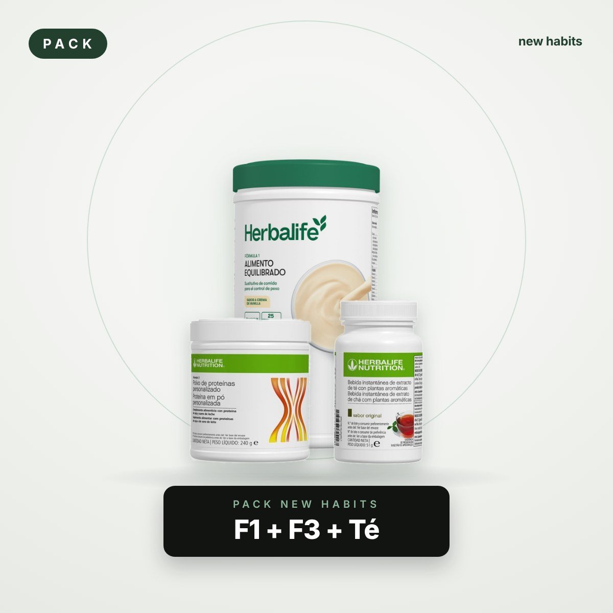Pack F1 + F3 + Té